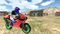 リアルモトバイクレーシングゲーム Screen Shot 2