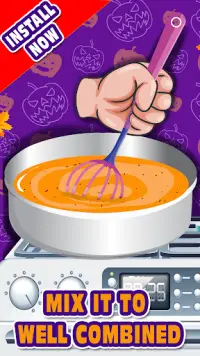 Roasted Pumpkin Soup-Street food Cooking games Screen Shot 7