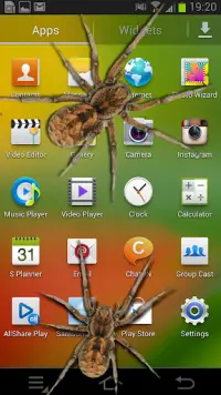 Spider in phone prank Screen Shot 0