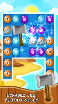 Gems142  Jewel Quest Block Slide puzzle free game Screen Shot 4