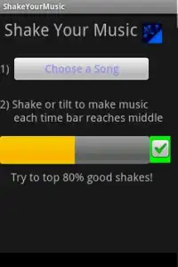 Shake Your Music Screen Shot 0