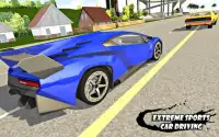 Extreme Sports Car : City Street Driving Simulator Screen Shot 4