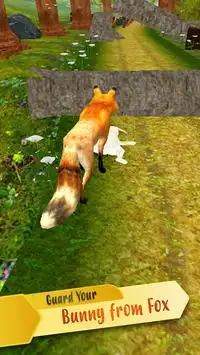 Forest Bunny Run :Bunny Game Screen Shot 1