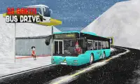 Santa Snow Bus Drive Pick and Drop Passenger 2018 Screen Shot 1