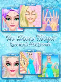 Ледяная королева Magic Spa и макияж Screen Shot 3