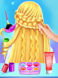 Braided Hair Salon Girls Games Screen Shot 9