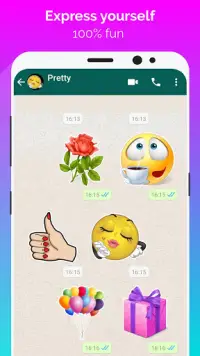 WhatSmiley: Emoji WASticker Screen Shot 3
