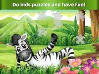 Zoo Jigsaw Puzzles - Funny puzzle games Screen Shot 0