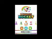 Rainbow Rocket - Color Match Mayhem Screen Shot 0