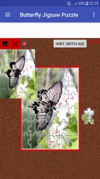 Butterfly Jigsaw Puzzle Screen Shot 4