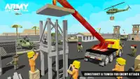 Army Base Builder Craft 3D: Simulador construcción Screen Shot 2
