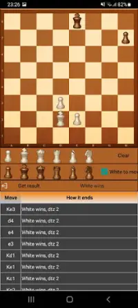 7-piece chess endgames Screen Shot 3