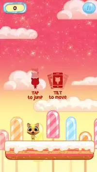 Kitty in Candyland-Jump & Tilt Screen Shot 1