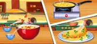 キッチンシェフの食品作りゲーム Screen Shot 0