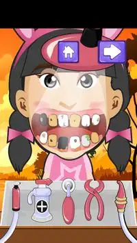 दंत चिकित्सक खेलों Screen Shot 1