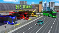 Coach Bus Driving - Bus Games Screen Shot 3