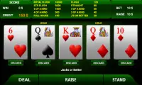 5 Card poker Screen Shot 2
