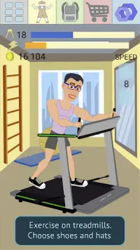 Muscle Clicker 2: RPG Gym Game Screen Shot 3