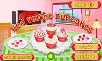 Red Velvet Cupcakes Screen Shot 0