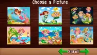 Mermaid Puzzle Games For Kids Screen Shot 2