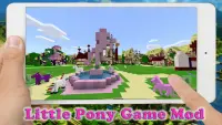 🦄Little Pony Unicorn Minecraft Game Mod Screen Shot 2