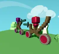 Craft car builder fighting: Knight Joust! Screen Shot 0