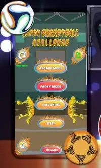 Super Basketball Challenge Screen Shot 0