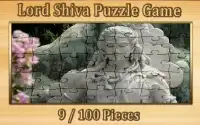 lord shiva  jigsaw puzzle 9/100 pieces Screen Shot 3