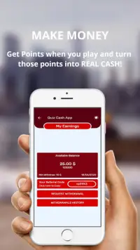 Quiz Cash App - Play Trivia & Earn Real Cash Screen Shot 2