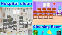 Girls Hospital Cleaning Games Screen Shot 6