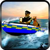 Motorboot-Transporter: Polizei
