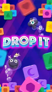 Drop It! Szalony Kolor Puzzle Screen Shot 5