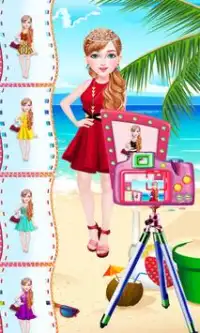 Boneca princesa reforma meninas jogo de maquiagem Screen Shot 4