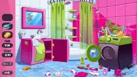 Princess House Cleaning Game New Screen Shot 0