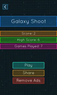 Galaxy Shoot Screen Shot 3