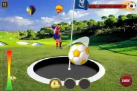 football golf sepak bola permainan Screen Shot 0