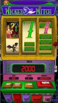 Wicked Witch Casino Slots Screen Shot 1