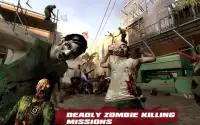 Mục tiêu chết zombie bắn súng trò chơi Screen Shot 0