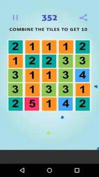 Get 10 - Number Puzzle Game Screen Shot 2