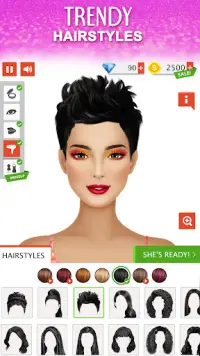 Fashion Stylist: Dress Up Game Screen Shot 2