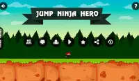 Jump Ninja Hero (Offline Arcade Game) Screen Shot 0