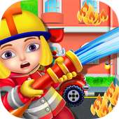 消防士 - 子供のためのゲーム