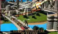 हेलीकॉप्टर रोबोट परिवर्तन Screen Shot 4