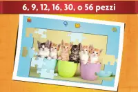 Gioco di Gatti Puzzle Bambini Screen Shot 2