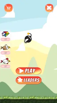 Slick Bird - Flappy Heroes Screen Shot 0