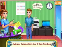 Printer Machine & Scanner Learning Simulator Screen Shot 2