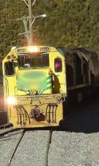 القطارات نيوزيلندا بانوراما الألغاز Screen Shot 0