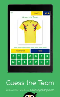 Guess the Team - Copa America Screen Shot 18