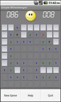 Simple Minesweeper Screen Shot 0