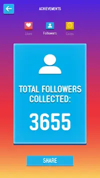 Get Followers and Likes Simulator Clicker Game Screen Shot 2